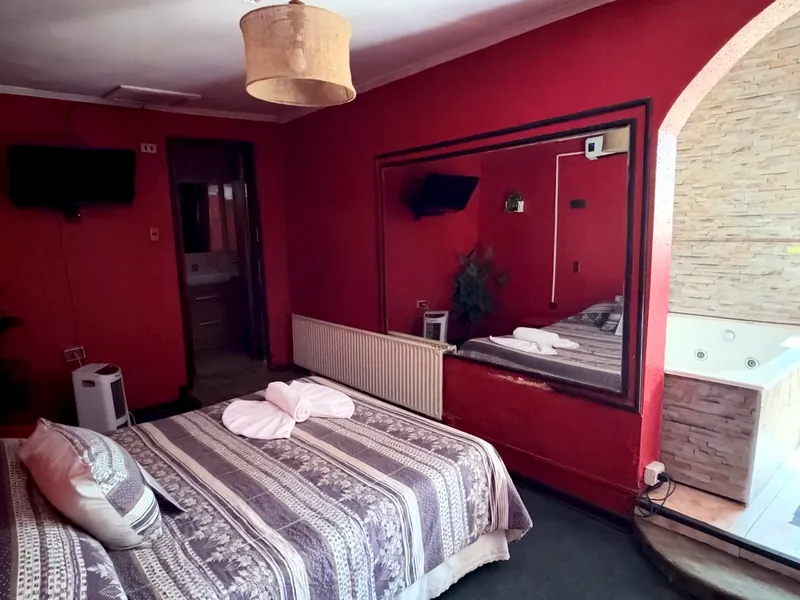 Habitación con jacuzzi de Hotel Toesca
